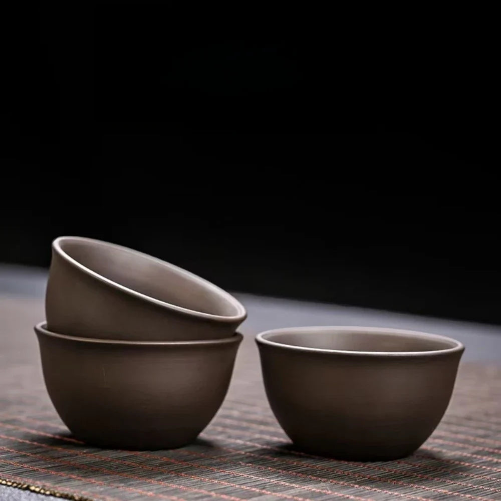 Ceramic Portable Travelling Tea Set Outdoor Camping Tea Set One Pot Three Cups Set