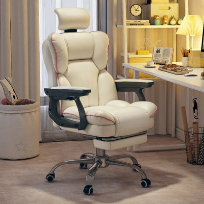 Ergonomic Chair PU Leather Computer Gaming Chairs Executive Gamer Chair Adjustable High Back Office Chair Office Furniture