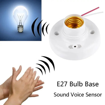 E27 Screw Cap Socket White Ceiling Light Lamp Bulb Fixing Base Stand Light Bulb Holder Lamp Socket For Home 6a