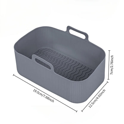 2Pcs/1Pcs Air Fryer Silicone Liners for Ninja SL400 SL401 Stack XL Basket Reusable AirFryer Baking Tray Airfryer Accessories