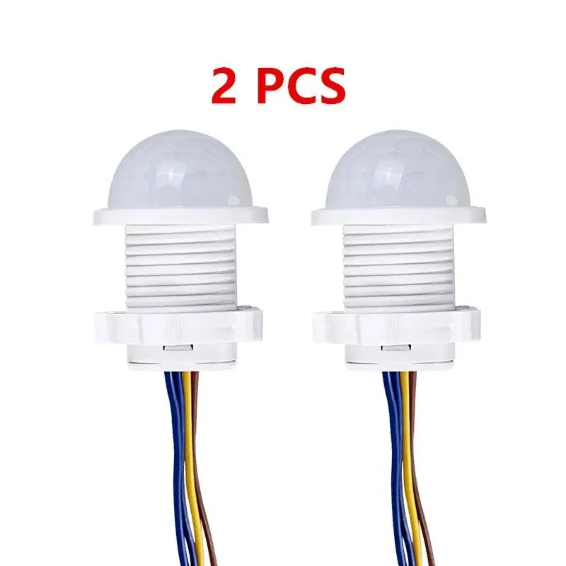 PIR Motion Sensor Detector Smart Switch Home Indoor Outdoor Infrared Light 110V 220V Time Delay Mode Adjust Lighting Switch