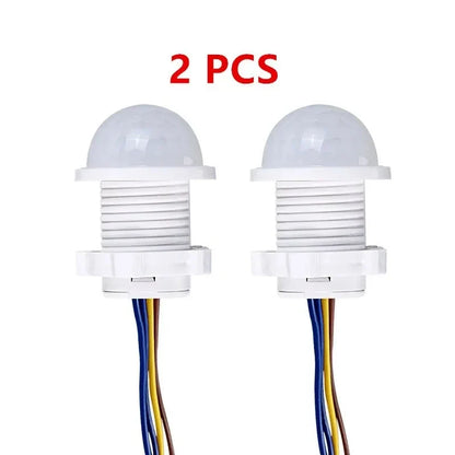PIR Motion Sensor Detector Smart Switch Home Indoor Outdoor Infrared Light 110V 220V Time Delay Mode Adjust Lighting Switch
