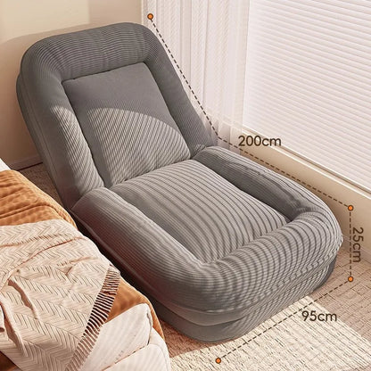 Lazy sofa reclining and sleeping large living room folding single tatami back recliner