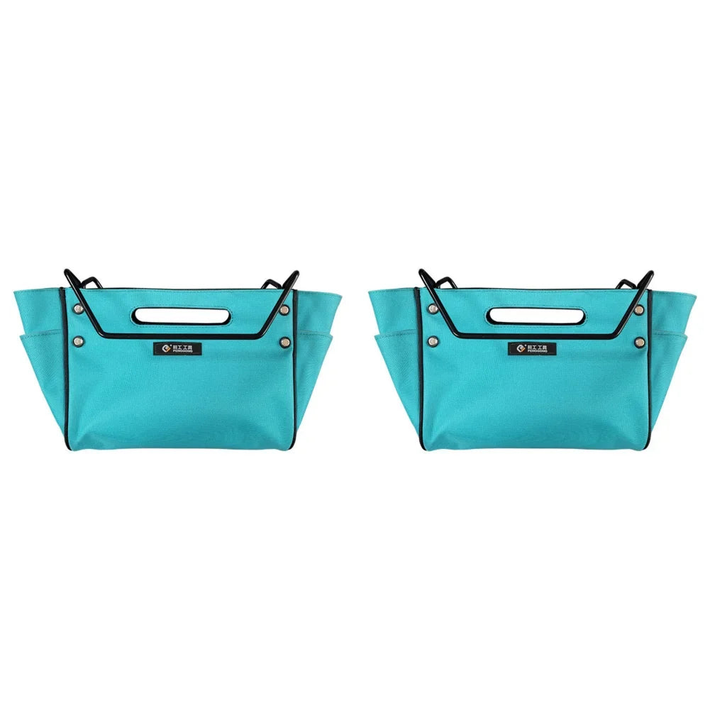 Telescoping Ladder Tool Bag Portable Utility Tools Bags Herringbone Ladder Tool Storage Bag Oxford Waterproof Tool Organizer