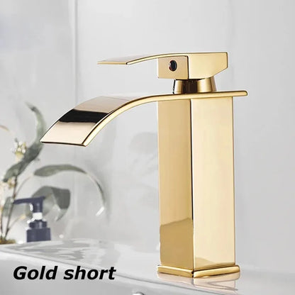 Bathroom Accessories Household Home Hot and Cold Water Waterfall Dragon Head Kitchen Bathroom Bathroom Washbasin Single Faucet