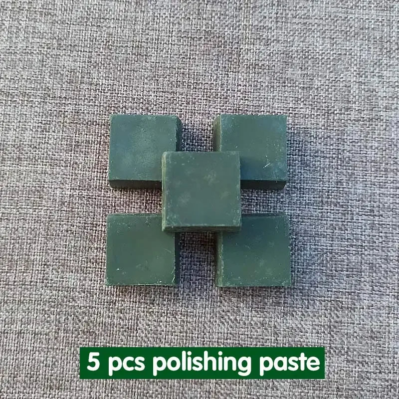 Compound Green Polishing Paste Abrasive Paste Metals Polishing Wax Paste Chromium Green Oxide Grinding Stropping leather