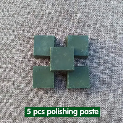 Compound Green Polishing Paste Abrasive Paste Metals Polishing Wax Paste Chromium Green Oxide Grinding Stropping leather