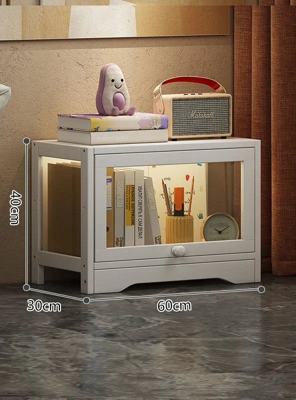 Figure transparent acrylic storage box display cabinet LEGO POP MART non-glass ornament shelf display cabinet