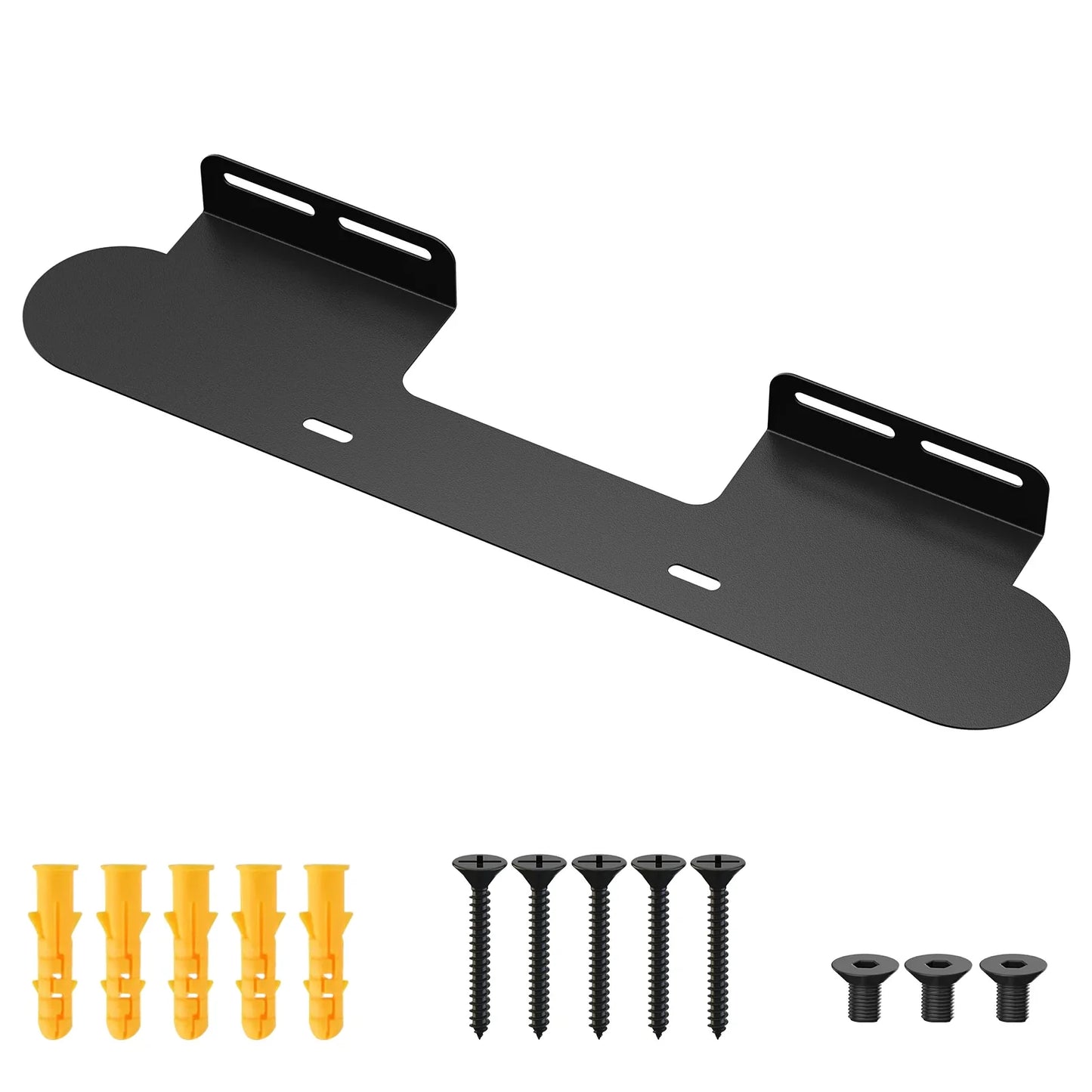 Universal Speaker Bracket Sound Bar Wall Mount Brackets Space Saving Hold up to 30 lbs Fits Most Soundbar Wall Mount Shelf