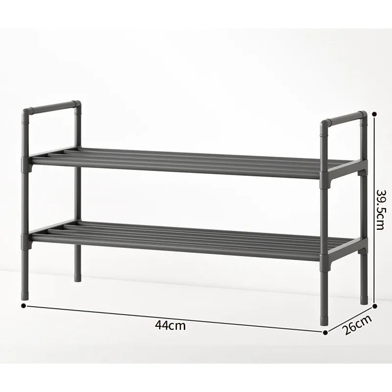Simple shoe rack household multi-functional multi-storey doorway indoor and outdoor storage rack student dormitory storage rack