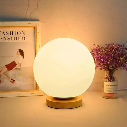 RGB Color Changing LED Night Light USB Rechargeable LED Table Lamp Bedside Lamp for Home Office Bedroom Living Room Light