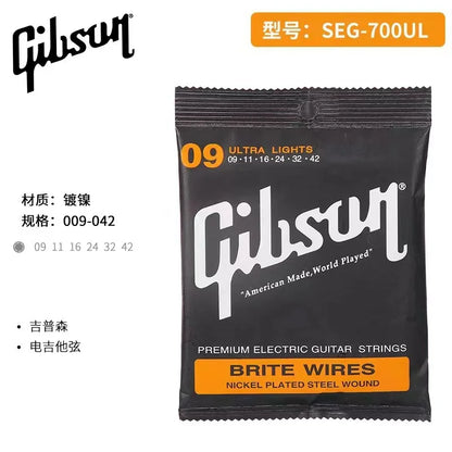 Gibson Folk Soundtrack Guitar String Set Accessories Universal Set Essential Instrument Accessories for Music Enthusiasts