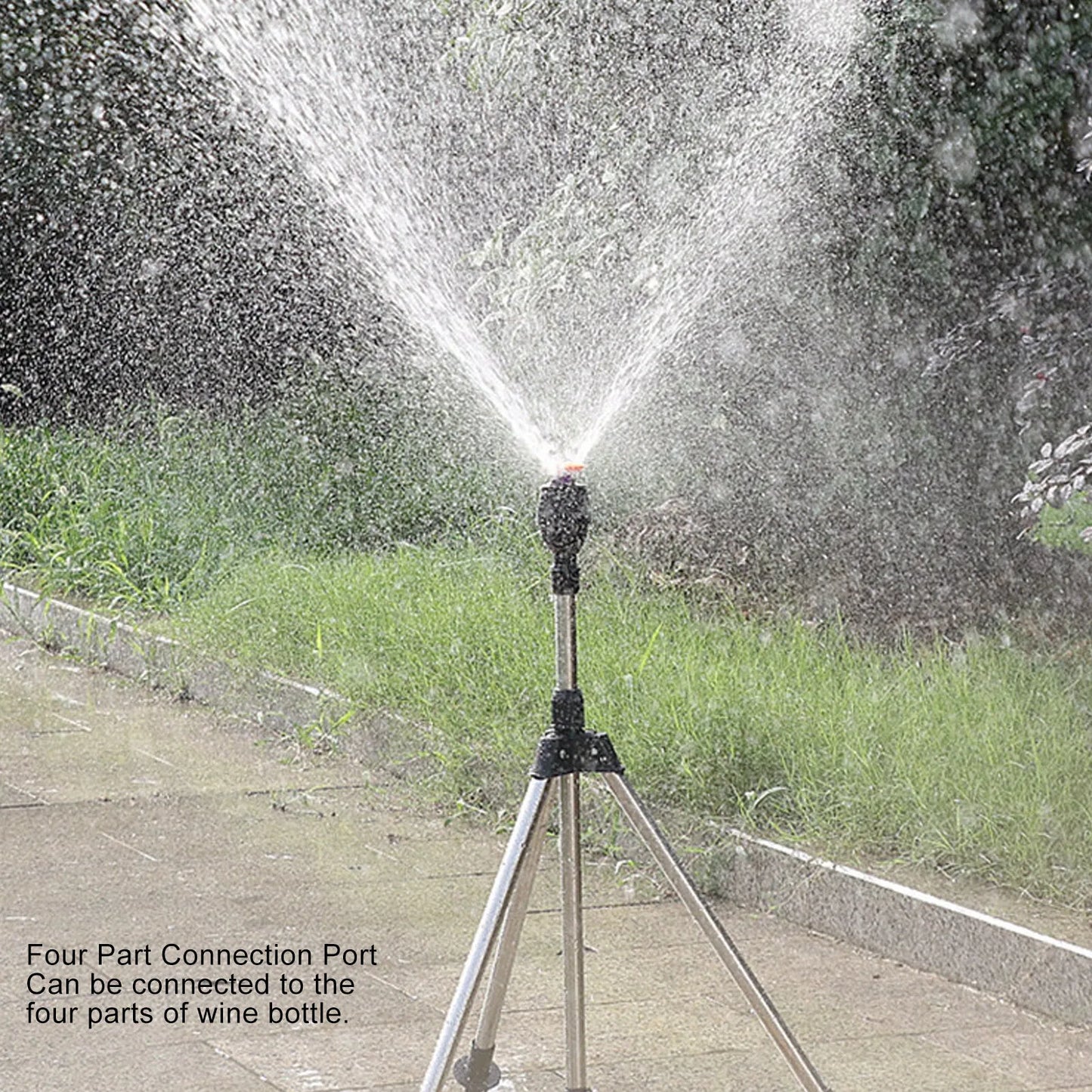 Tripod Sprinkler Automatic 360 Degree Rotating Irrigation Nozzle Agriculture Yard Garden Lawn Watering Tool