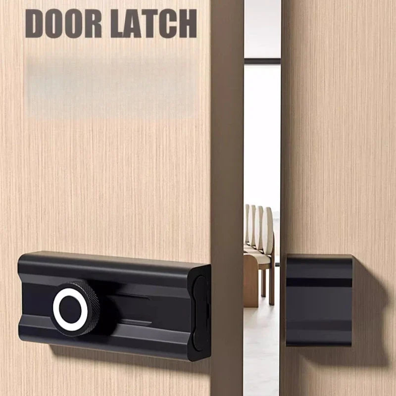 Anti-theft Old Door Lock Buckle Lock-adhesive Indoor Anti-locking Bolt No Punching Pins Latches Gate Hardware Home Improvement