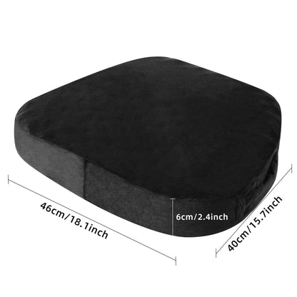 Comfortable breathable seat cushion - wave shaped sponge massage seat cushion can relieve the pressure on hips, butt cushion