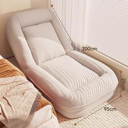 Lazy sofa reclining and sleeping large living room folding single tatami back recliner