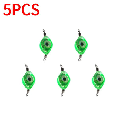 Fishing Lure Light Eye Shape Fishing Lure Light LED Waterproof Sensing Deep Drop for Seawater Freshwater for Underwater