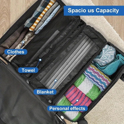 Large capacity foldable multifunctional clothing storage bag, wardrobe hanging clothing storage bag, multi-layer storage
