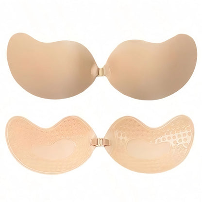 Mango chest patch small chest gathered waterproof invisible summer women's suspender wedding dress with thin top lifting