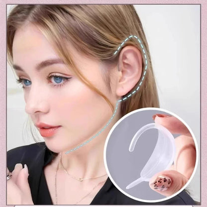 (3 Pairs)Invisible Elf Ear Clips - Painless Wearable Ear Support | Transparent Ear Fixing Clamps | Fantasy Costume Accessories