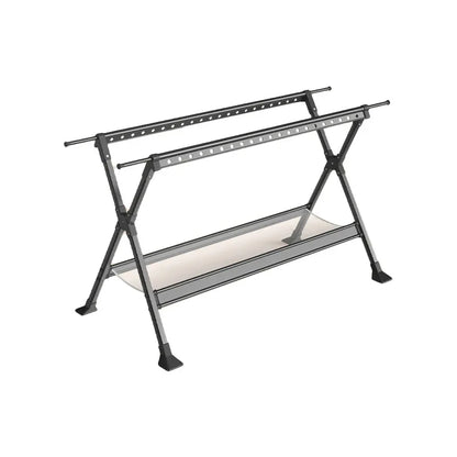 Floor-to-ceiling drying rack Aluminum alloy outdoor foldable free installation drying rack Children's clothing drying rack