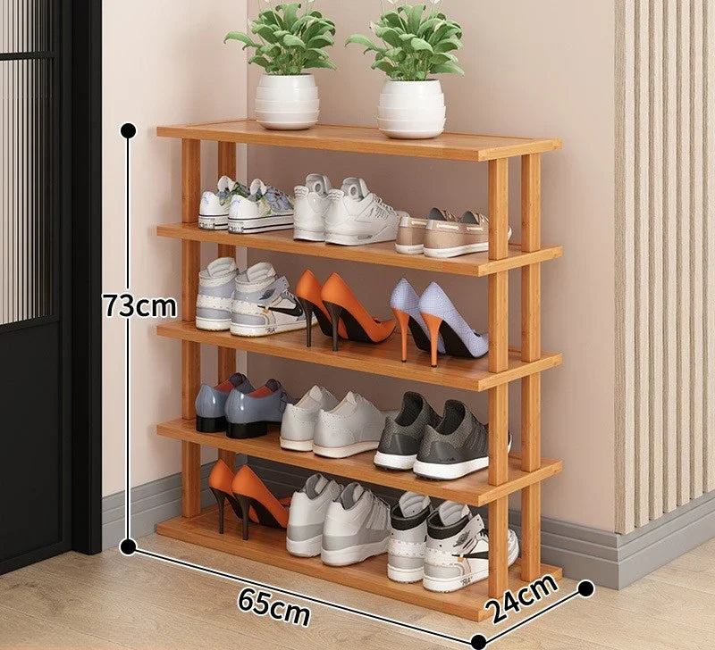 Home economy door multi-layer shoe storage artifact saves space, rental house shoe cabinet, shoe rack