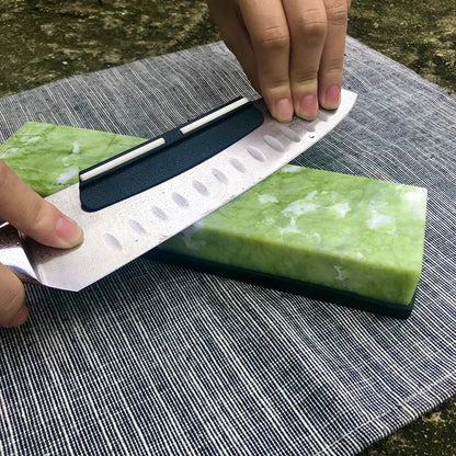 Natural 10000 Honing Tool Super Fine Green Agate Stone Polishing Finishing Bar Whetstone Sharpening for Kitchen Knife Sharpener