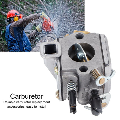 Aluminum Carburetor Carburetor Assembly Aluminum Carb Replacement Fit for STIHL 034 036 MS340 MS350 MS360 Carburetor Replacement