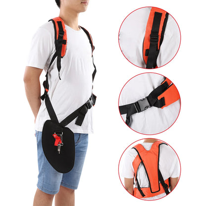 Trimmer Strap Double Shoulder Strap Universal Trimmer Double Shoulder Strap Mower Nylon Y shaped Belt for Brush Cutter Garden