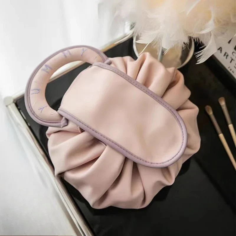 Large Capacity Travel Storage Bag Draw Rope Cosmetic Pouch Cosmetics Makeup Organizer Bags Women's Special Purpose Luggage