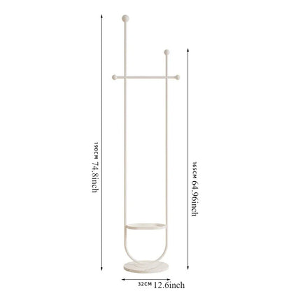 Stand Portable Clothes Rack Bedroom Floor Holder Clothes Hanger Hat Rack Home Modern Perchero De Pie Clothing Store Furniture
