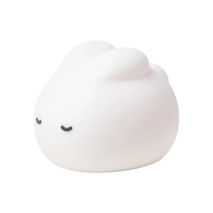 Silicone Rabbit Night Lamp Dream Rabbit Night Light LED Touch Sensor Lamp Timing Desktop Decoration Children's Night Light Gift