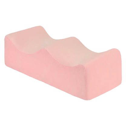 Leg Pillows, Relief Waist Pain Leg Cushion, Sleeping Leg Raiser for Bed, Sofa, Lounge Chairs, Bottom anti-slip & two Fixed Bands