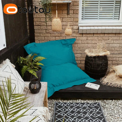 OTAUTAU Outdoor Bean Bag Pillowsac Cover Beach Swim Pool Floats Lounger Bed DD034【No Filler!Need To Buy Filler By Yourself !】