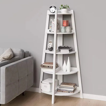 Tiered Ladder Plant Stand Plant Shelf Corner Balcony Indoor Outdoor Space Saving Modern Nordic Wooden Metal Flower Pot Furniture