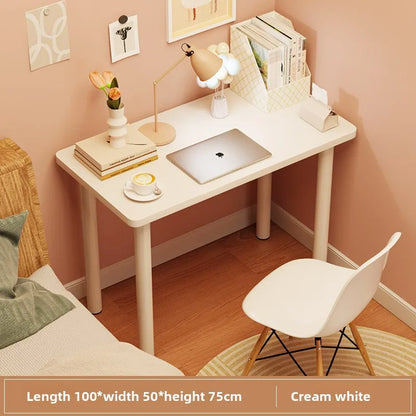 Computer desk Desktop simple desk Bedroom study table Small desk Simple rectangular desk