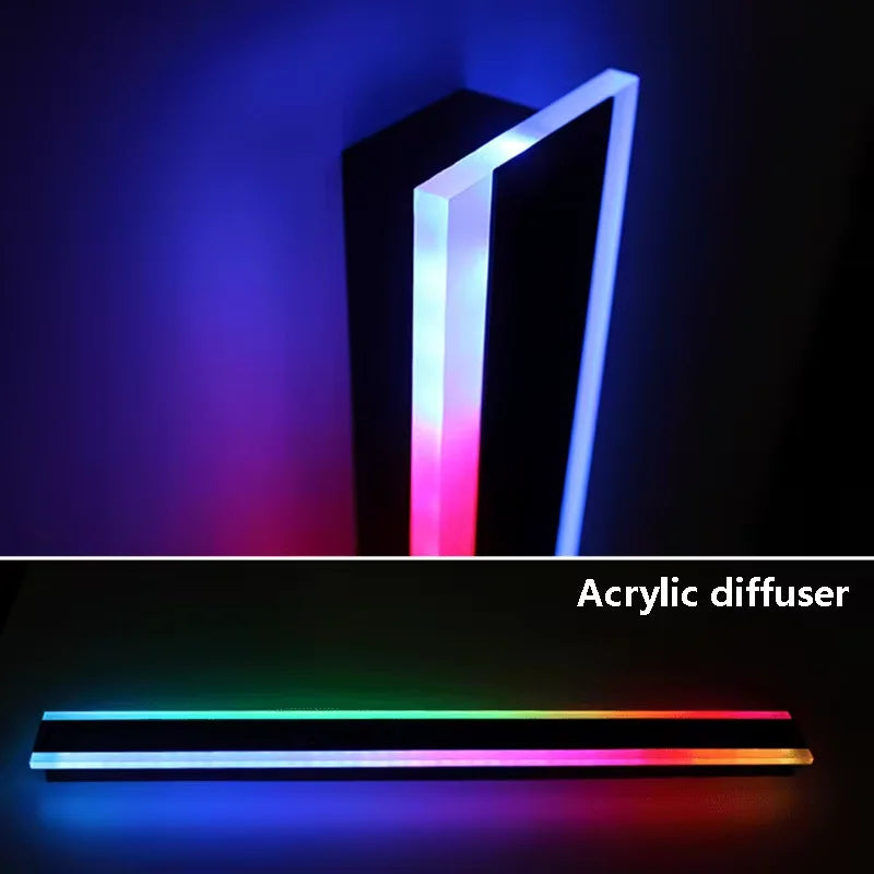 RGB Wall Lights Outdoor Porch Christmas Easter Party Intelligent Remote Control Balcony Terrace Decoration Lighting Wall Lamp