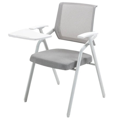Folding training chair with desk board, foldable writing board, office meeting room, integrated table and chairs, conference
