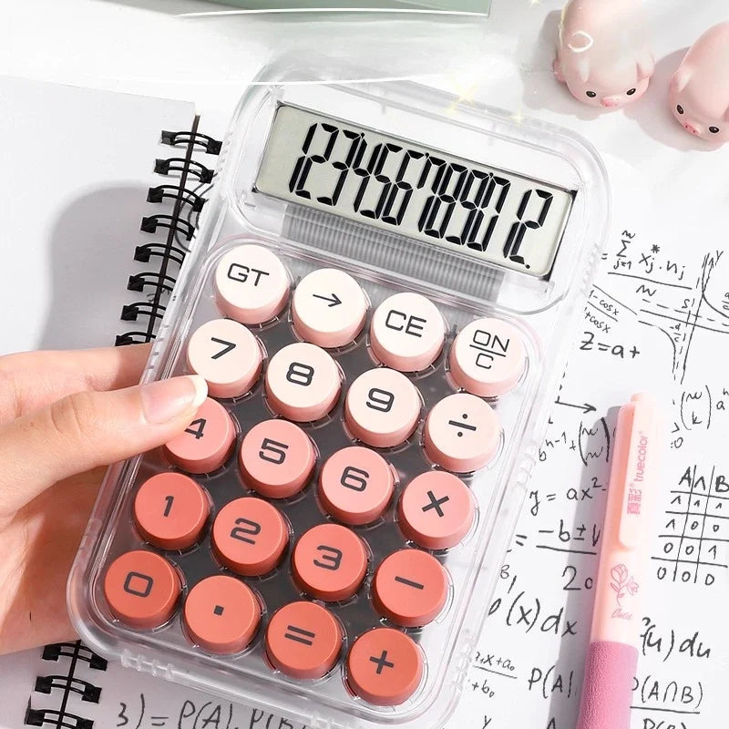 High-value Calculator Mechanical Buttons Student-only Calculators Scientific Beautiful Administrative Financial Equipment Office