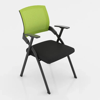 Folding training chair with desk board, foldable writing board, office meeting room, integrated table and chairs, conference