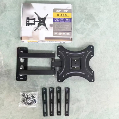 TV Wall Mount 32-55 inch LCD LED Monitor Adjustable TV Wall Bracket Extending Long Arm TV Wall Mount Max VESA 400x400mm