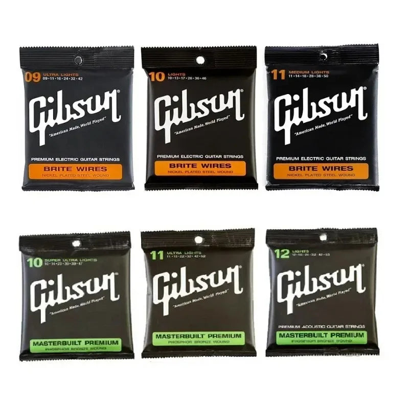 Gibson Folk Soundtrack Guitar String Set Accessories Universal Set Essential Instrument Accessories for Music Enthusiasts