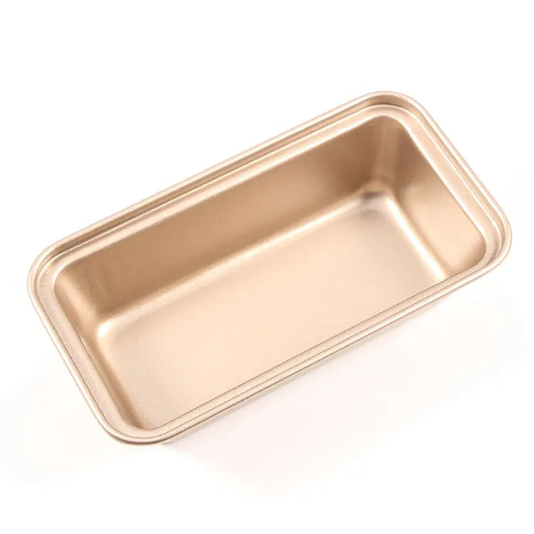 1 Piece Rectangle Loaf Pan Nonstick Carbon Steel Baking Bread Pan Kitchen Baking Tin Oblong Bread and Meat Bakeware YY121