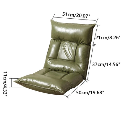 Foldable Floor Chair with Back Support 42 Adjustable Positions for Home And Office Use