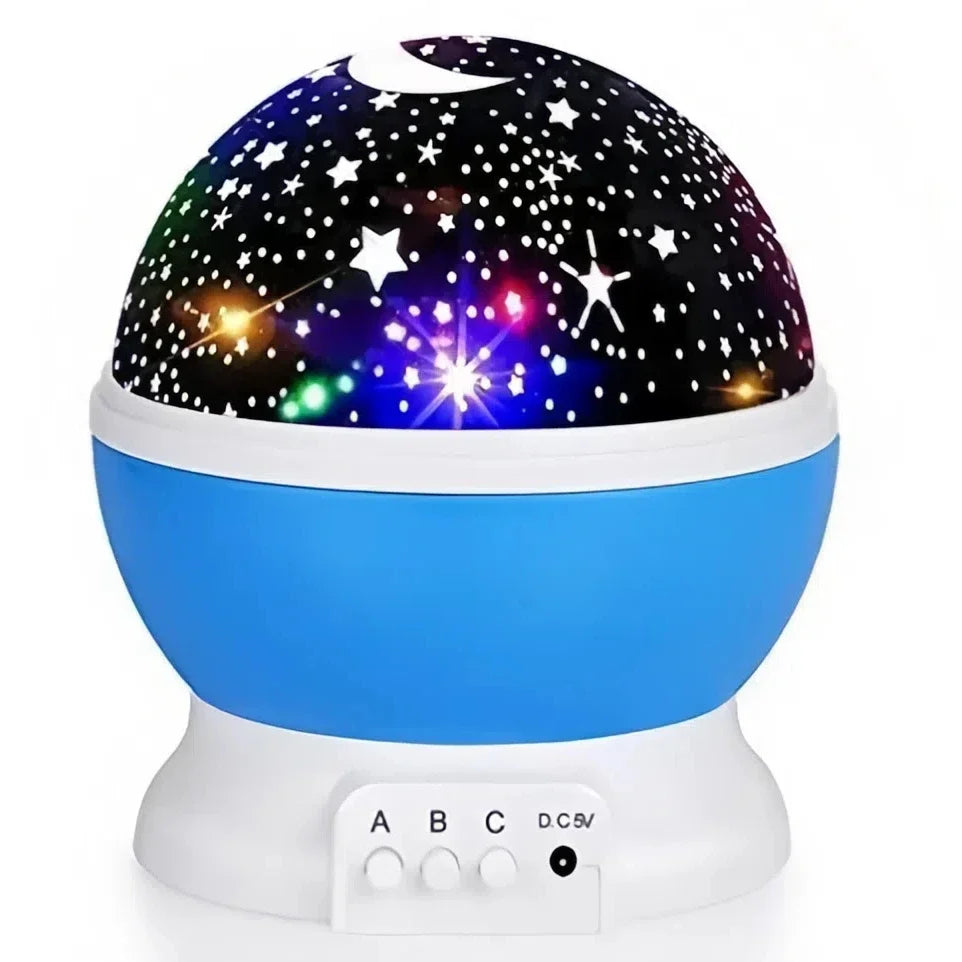 Star Projector Night Light Lamp Fun Gifts for Girls and Boys Rotating Star Sky Moon LED Lights Projector for Kids Bedroom Decor