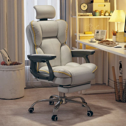 Ergonomic Chair PU Leather Computer Gaming Chairs Executive Gamer Chair Adjustable High Back Office Chair Office Furniture