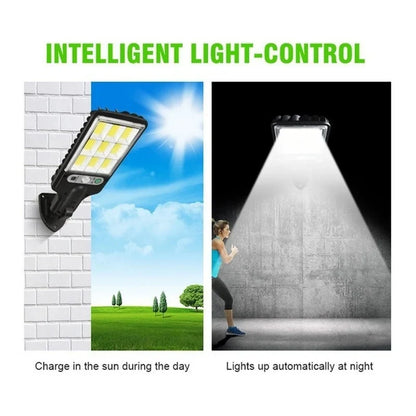 Solar Light Outdoor,PIR Motion Sensor Security Lights Street Garden Lamp Wall Lamps Waterproof With 180° Outside
