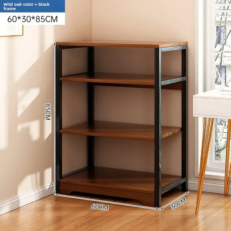 Bookshelf Shelf Integrated Wall Multi-layer Storage Rack Bedroom Wall Bay Window Display Cabinet Office Shelf