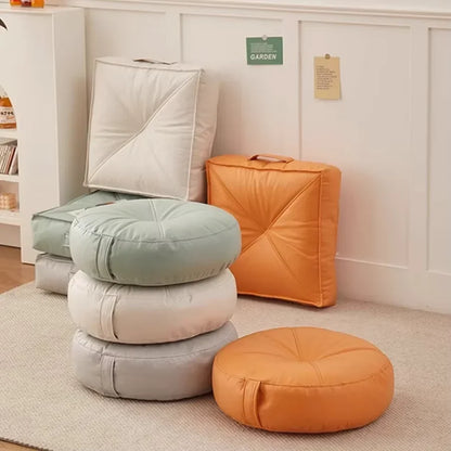 Cushion futon tatami floor footstool bay window cushion padded cushion cushion pillow small bench square round low stool