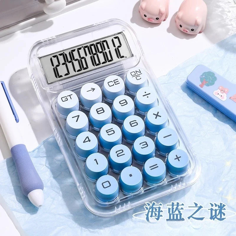 High-value Calculator Mechanical Buttons Student-only Calculators Scientific Beautiful Administrative Financial Equipment Office